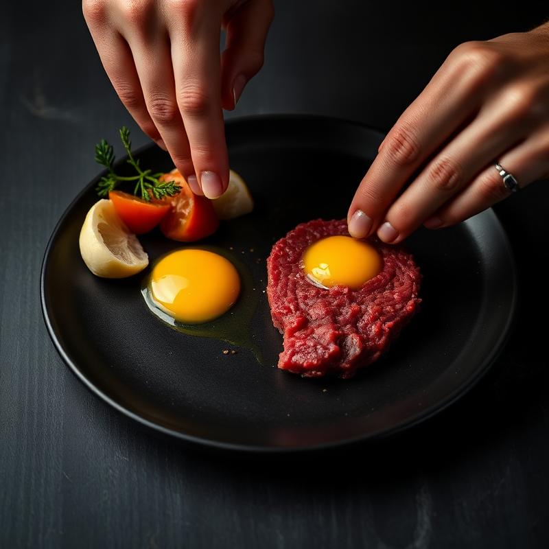 Tartare de bœuf